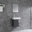 Komplett fürdőszobabútor, Sanotechnik HT50101 SPRING bútorszett, antracit