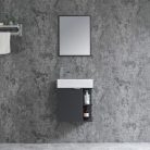 Komplett fürdőszobabútor, Sanotechnik HT50101 SPRING bútorszett, antracit