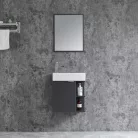 Komplett fürdőszobabútor, Sanotechnik HT50101 SPRING bútorszett, antracit