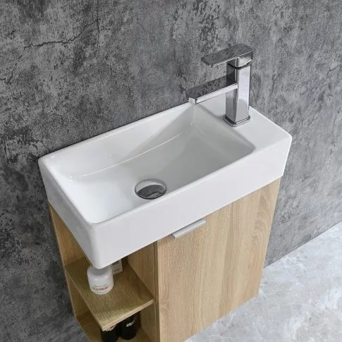Komplett fürdőszobabútor, Sanotechnik HT50102 SPRING bútorszett, fautánzat