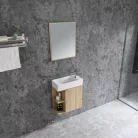 Komplett fürdőszobabútor, Sanotechnik HT50102 SPRING bútorszett, fautánzat