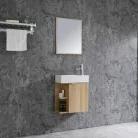 Komplett fürdőszobabútor, Sanotechnik HT50102 SPRING bútorszett, fautánzat