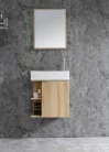 Komplett fürdőszobabútor, Sanotechnik HT50102 SPRING bútorszett, fautánzat