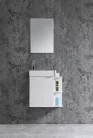 Komplett fürdőszobabútor, Sanotechnik HT55000 CLOUD bútorszett, fehér