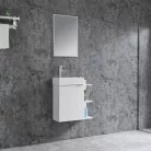 Komplett fürdőszobabútor, Sanotechnik HT55000 CLOUD bútorszett, fehér