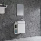 Komplett fürdőszobabútor, Sanotechnik HT55000 CLOUD bútorszett, fehér