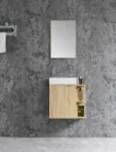 Komplett fürdőszobabútor, Sanotechnik HT55002 CLOUD bútorszett, fautánzat
