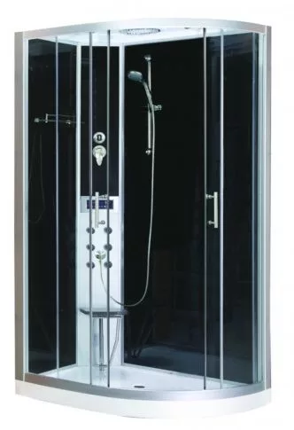 Hidromasszázs zuhanykabin, Sanotechnik CL120 VARIO balos komplett hidromasszázs zuhanykabin 80x12