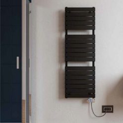   Egyenes radiátor, Sanotechnik PES151 E-PISA fürdőszobai fűtőtest, 750 W