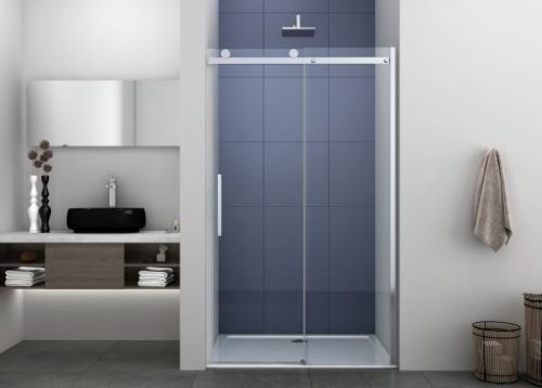 Zuhanyajtó, Sanotechnik N120U ELEGANCE tolóajtó épített zuhanyfülkéhez