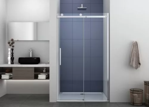 Zuhanyajtó, Sanotechnik N120U ELEGANCE tolóajtó épített zuhanyfülkéhez