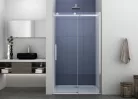 Zuhanyajtó, Sanotechnik N140U ELEGANCE tolóajtó épített zuhanyfülkéhez