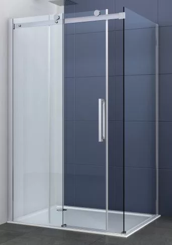 Zuhanyajtó, Sanotechnik N140U ELEGANCE tolóajtó épített zuhanyfülkéhez