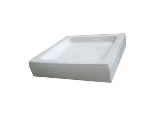 Zuhanytálca, Sanotechnik GS90 BORA szögletes akril zuhanytálca, levehető előlappal