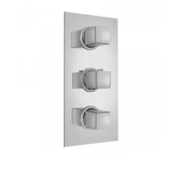   Falba süllyesztett csaptelep, Strohm Teka 780240200 Soller 4 utas termosztátos csaptelep