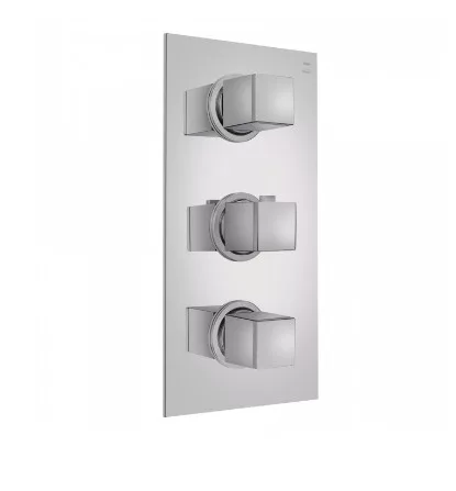 Falba süllyesztett csaptelep, Strohm Teka 780240200 Soller 4 utas termosztátos csaptelep