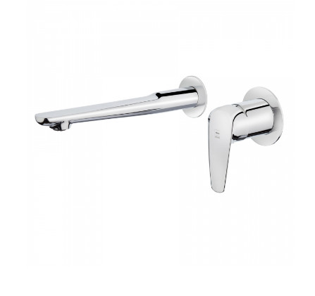 Falba süllyesztett csaptelep, Strohm Teka 674610200 Itaca fali mosdó csaptelep, króm