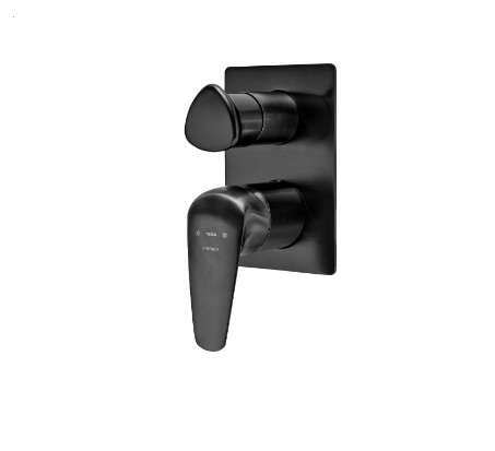 Falba süllyesztett csaptelep, Strohm Teka 67171020N2 Itaca süllyesztett csaptelep, fekete