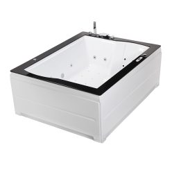   Hidromasszázs kád, Wellis WK00009-6 Nera Maxi E-Drive™ TOUCH Flipper csapteleppel