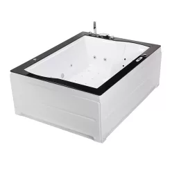   Hidromasszázs kád, Wellis WK00009-8 Nera Maxi E-Max™ TOUCH Flipper csapteleppel