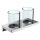 Pohártartó, Wellis WE00164 Mamba Chrome dupla pohártartó