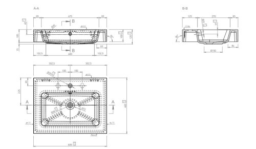 Mosdó, Marmy Bergamo Max 60x46 mosdó 80 8134 06 11 10