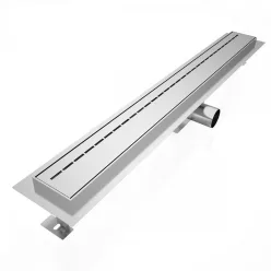   Padlóösszefolyó, Roltechnik RRF4-900 rozsdamentes zuhanyfolyóka ráccsal, 90 cm