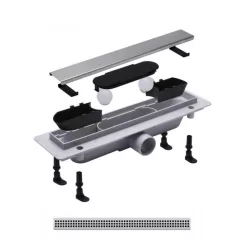  Padlóösszefolyó, Roltechnik RMF11-850 műanyag zuhanyfolyóka 85 cm