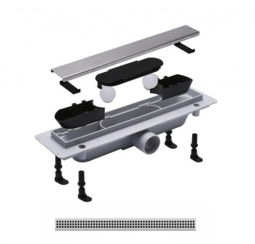 Padlóösszefolyó, Roltechnik RMF11-850 műanyag zuhanyfolyóka 85 cm