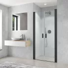 Zuhanyajtó, Roltechnik CI 2BT/900 fekete elox transparent