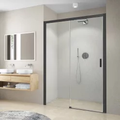 Zuhanyajtó, Roltechnik CI D2R/1400 fekete elox transparent