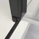 Zuhanyajtó, Roltechnik CI PIF/1100 fekete elox transparent
