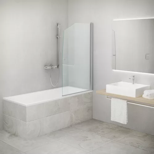 Kádparaván, Roltechnik SWING/850 brillant transparent