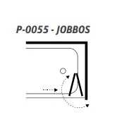 Kádparaván, Roltechnik New Trendy P-0055 Swing kádparaván 100x150, jobbos
