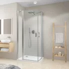 Zuhanykabin, Roltechnik CI EPF/900/CI EPF/900 fekete elox transparent