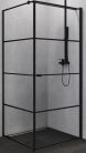 Zuhanykabin, Roltechnik New Trendy K-0596 Superia Black 90x90 cm, balos