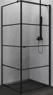 Zuhanykabin, Roltechnik New Trendy K-0596 Superia Black 90x90 cm, balos