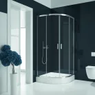 Zuhanykabin, Roltechnik New Trendy K-0515/K-5112 Suvia íves zuhanykabin 90x90