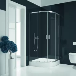   Zuhanykabin, Roltechnik New Trendy K-0515/K-5112 Suvia íves zuhanykabin 90x90