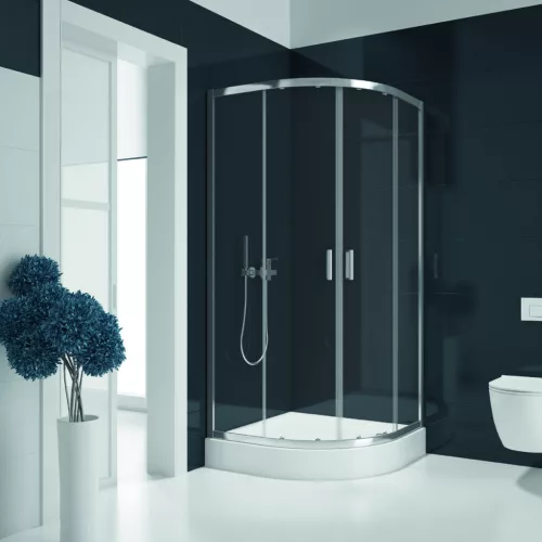 Zuhanykabin, Roltechnik New Trendy K-0515/K-5112 Suvia íves zuhanykabin 90x90