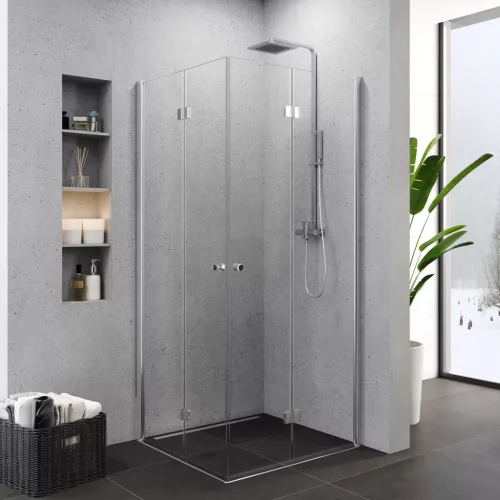 Zuhanykabin, Roltechnik New Trendy K-0740 Superia szögletes zuhanykabin 90x80