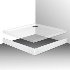   Zuhanytálca előlap, Roltechnik előlap 900 Flat Kvadro zuhanytálcához