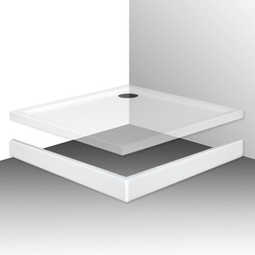 Zuhanytálca előlap, Roltechnik előlap 900 Flat Kvadro zuhanytálcához