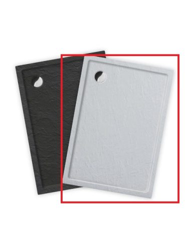 Zuhanytálca, Roltechnik Flat Stone White 120x80 cm