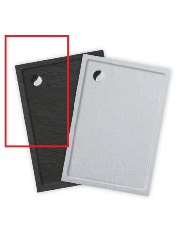 Zuhanytálca, Roltechnik Flat Stone Anthracite 130x80 cm