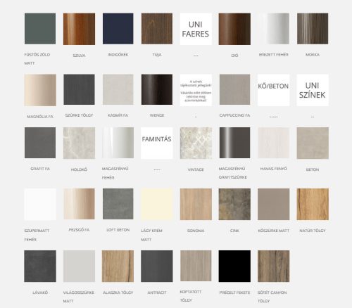 Felső szekrény, TBoss Mirror Box Tressa 60