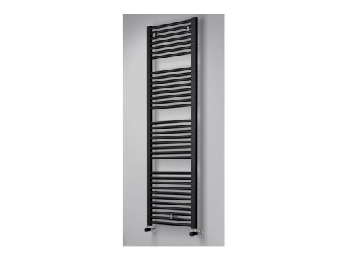 Egyenes radiátor, Bagno ARES 600x1750, fekete