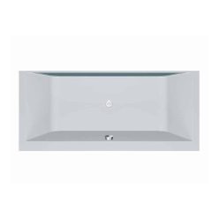   Hidromasszázs kád, Kolpa San Copelia LIGHT-FS 180×80 térbenálló fürdőkád, kromóterápiával levegő