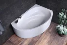 Hidromasszázs kád, Kolpa San Libretto 160x100 előlapos kád vízmasszázs rendszerrel, balos