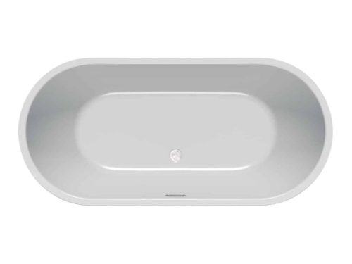 Kád, Kolpa San 927330 Dalia FS 170×80 térbenálló fürdőkád, szürke/fehér